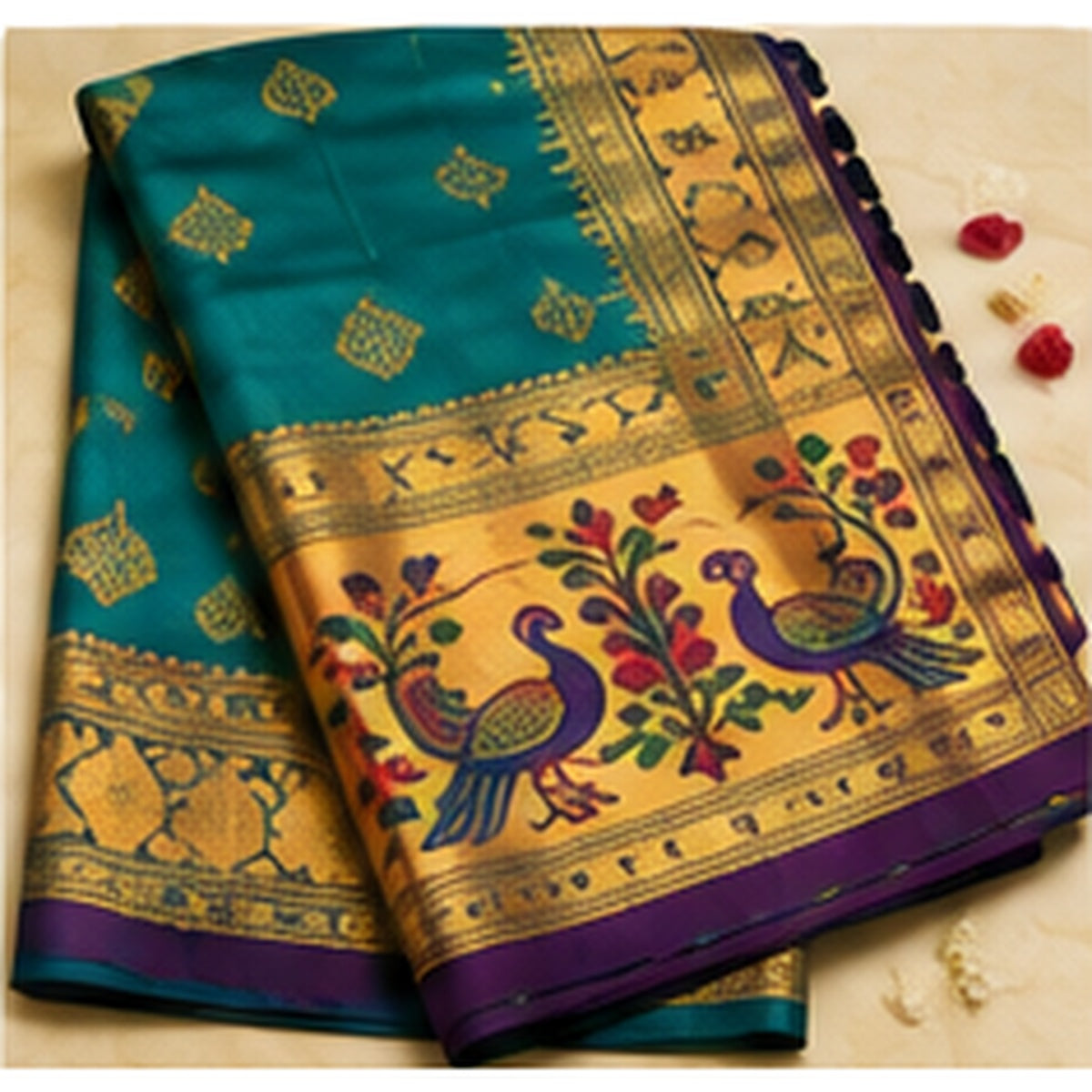 Pure Paithani Silk Saree