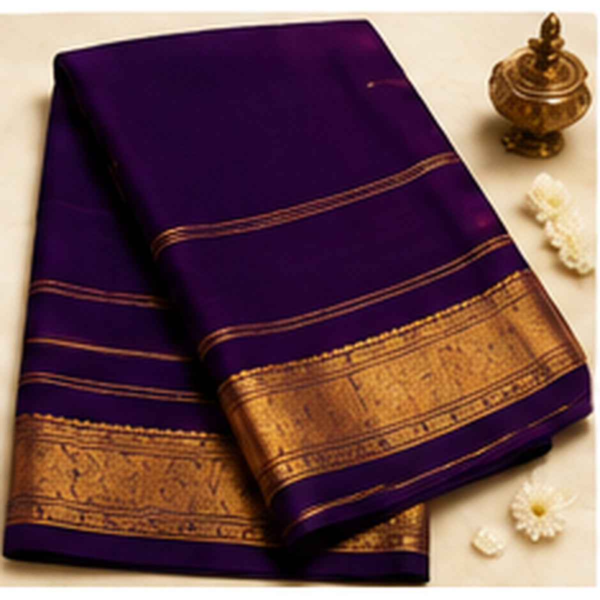 Pure Mysore Silk Saree