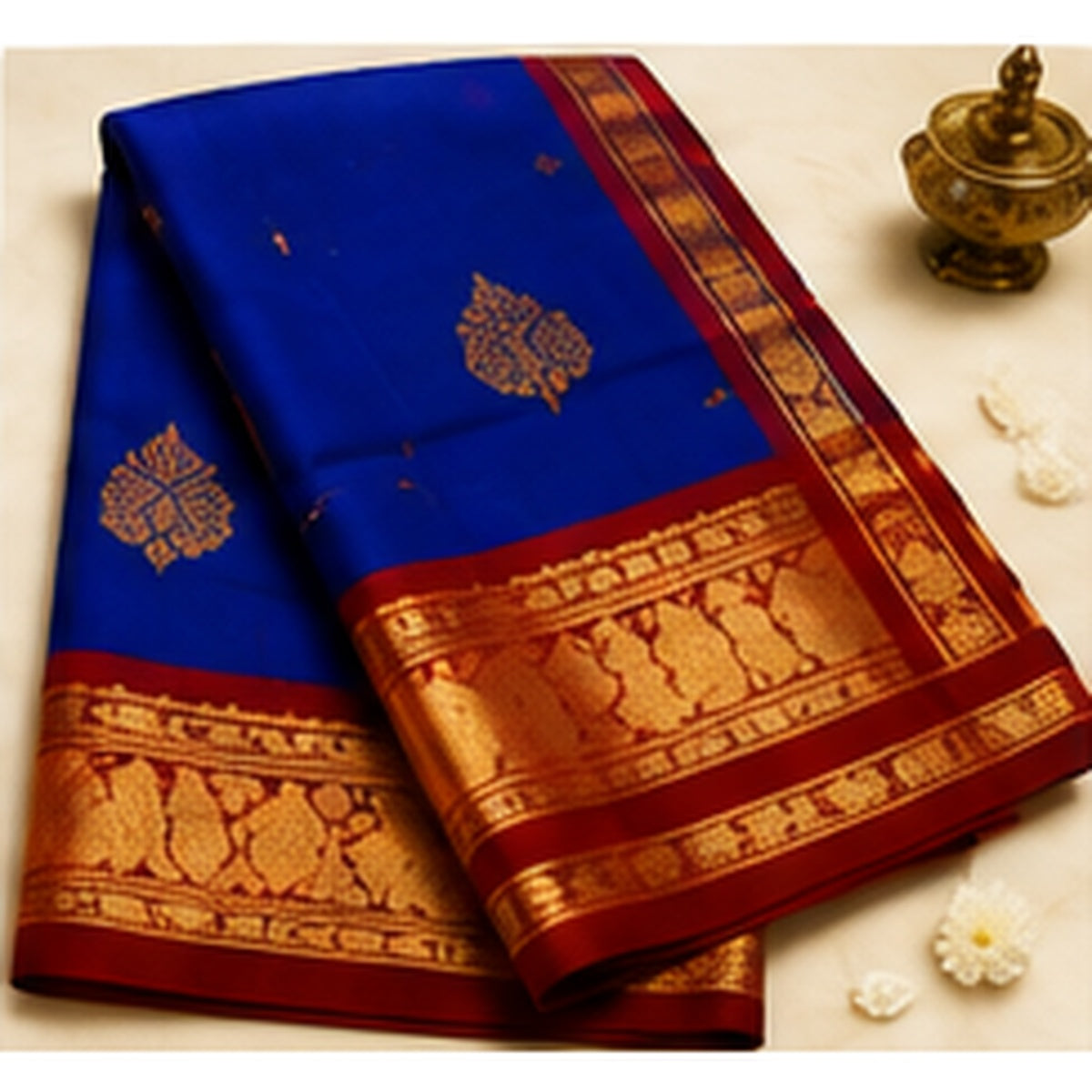 Gadwal Pure Silk Saree