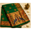 Muniya Paithani Pure Silk Saree
