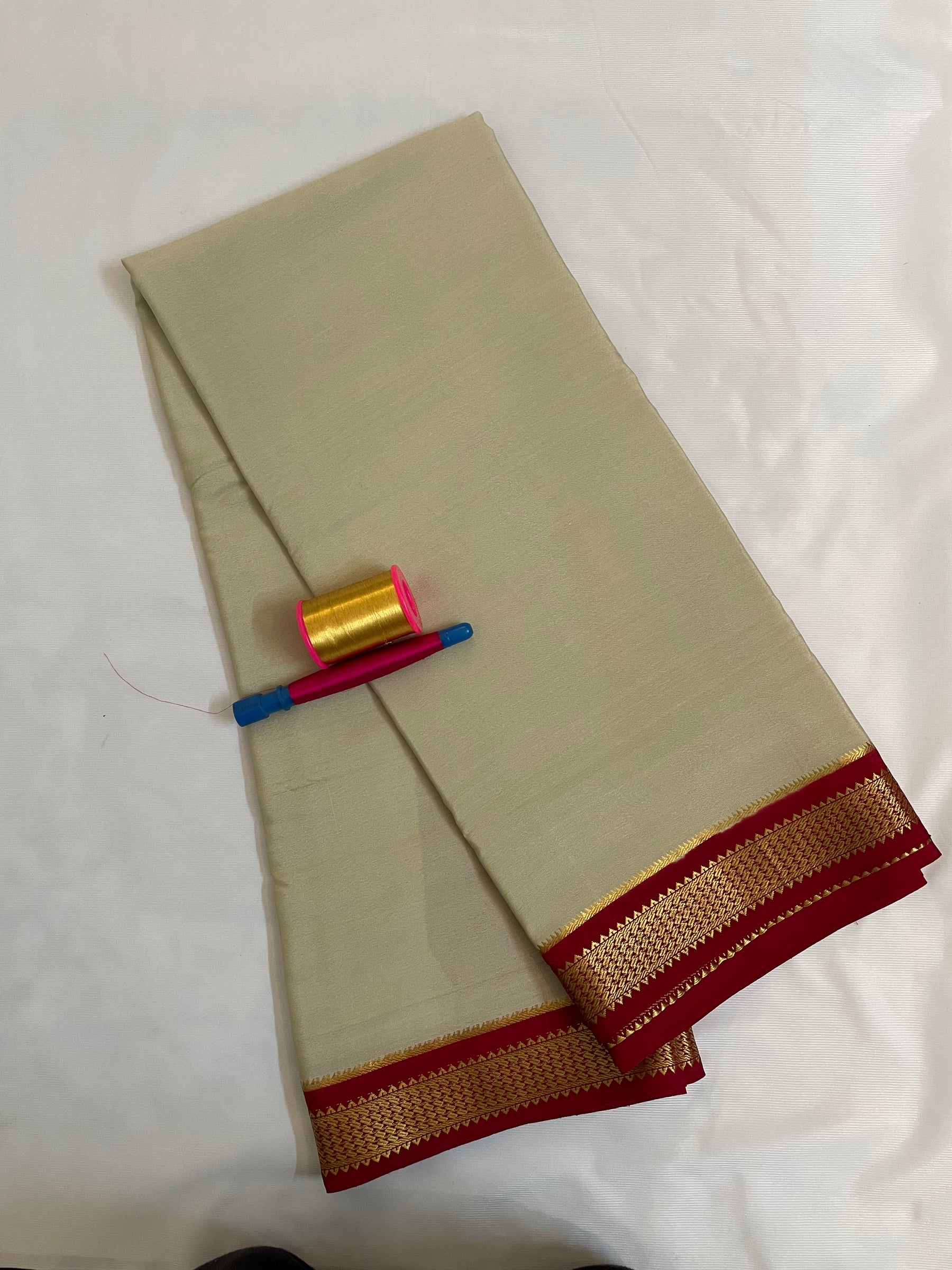 Mysore Crepe Silk Saree – 120 GSM