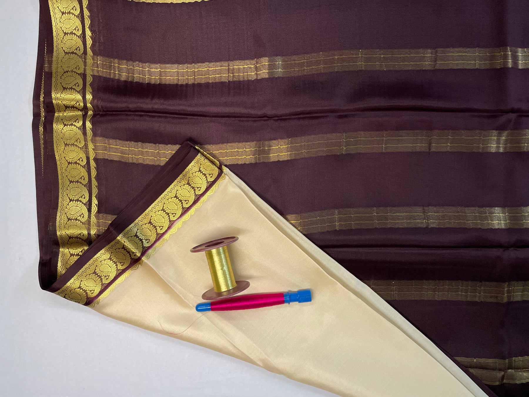 Pure Mysore Silk Crepe Saree
