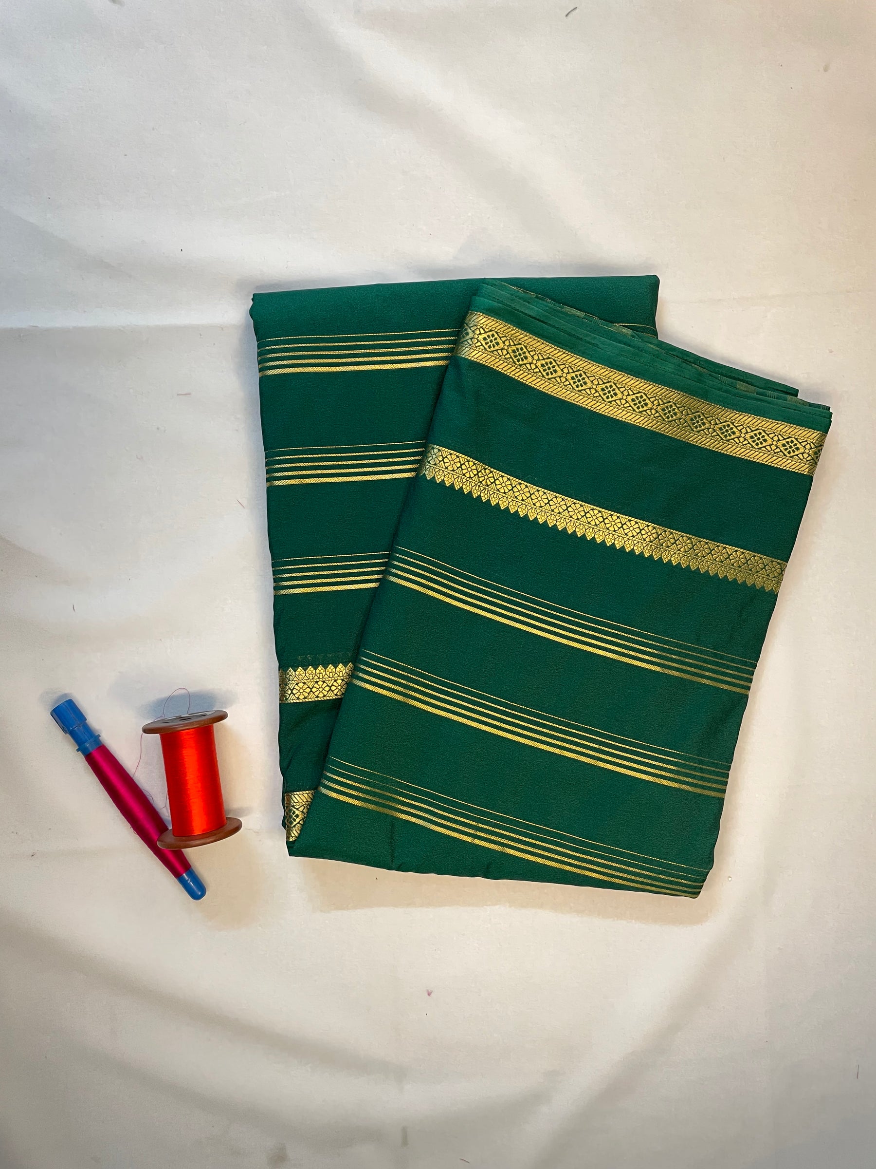 Semi Mysore Crepe Silk Saree