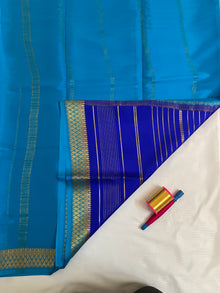 Striped Mysore Crepe Silk Saree