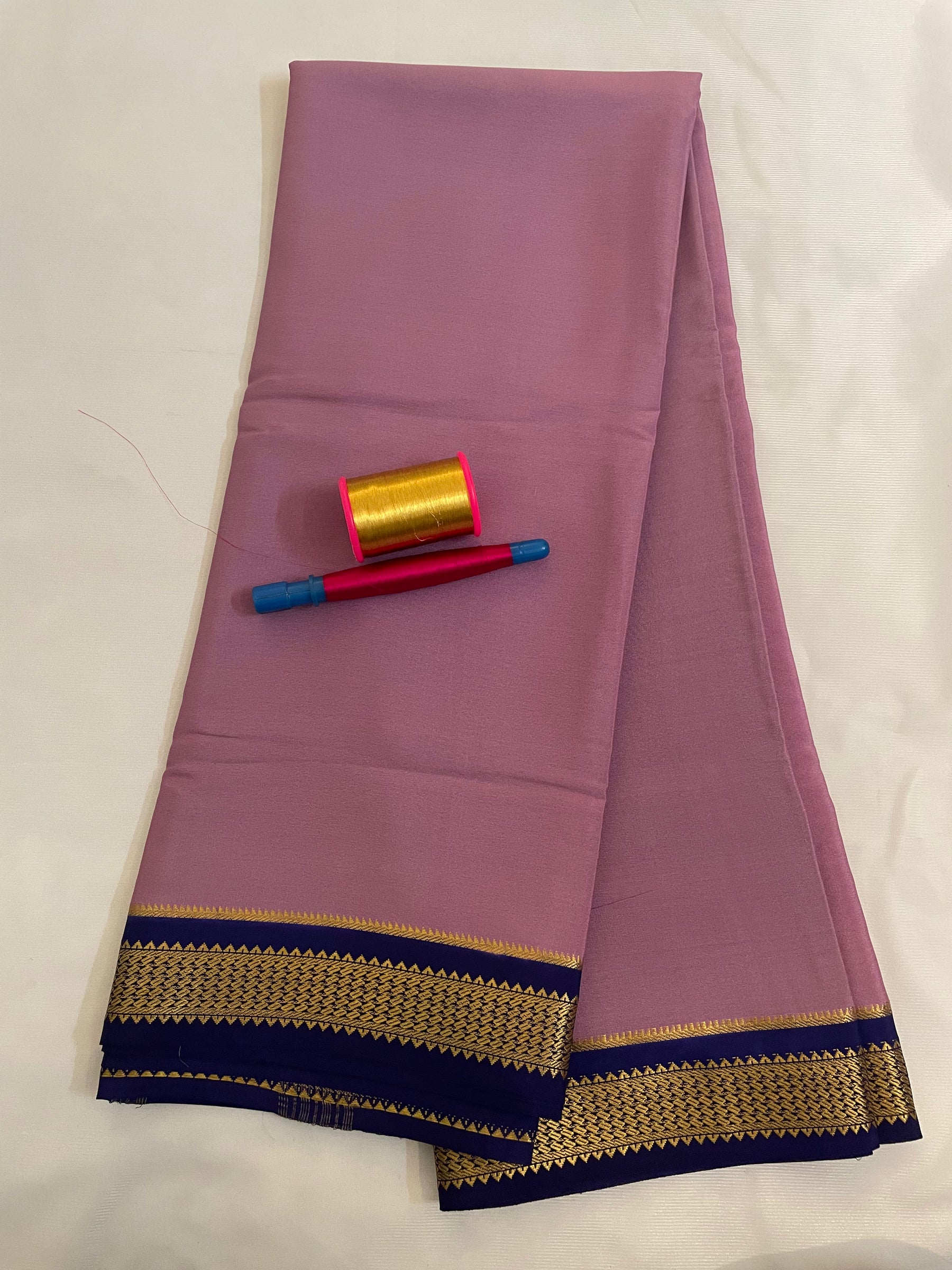 Mysore Crepe Silk Saree – 120 GSM