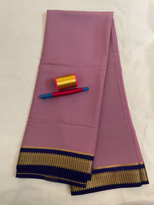 Mysore Crepe Silk Saree – 120 GSM