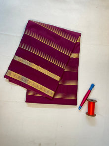 Semi Mysore Crepe Silk Saree