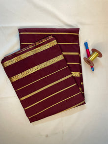 Semi Mysore Crepe Silk Saree