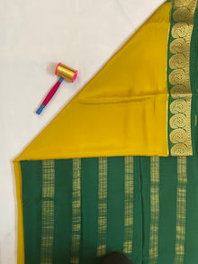 Mysore Crepe Silk Saree – Big Mango Border