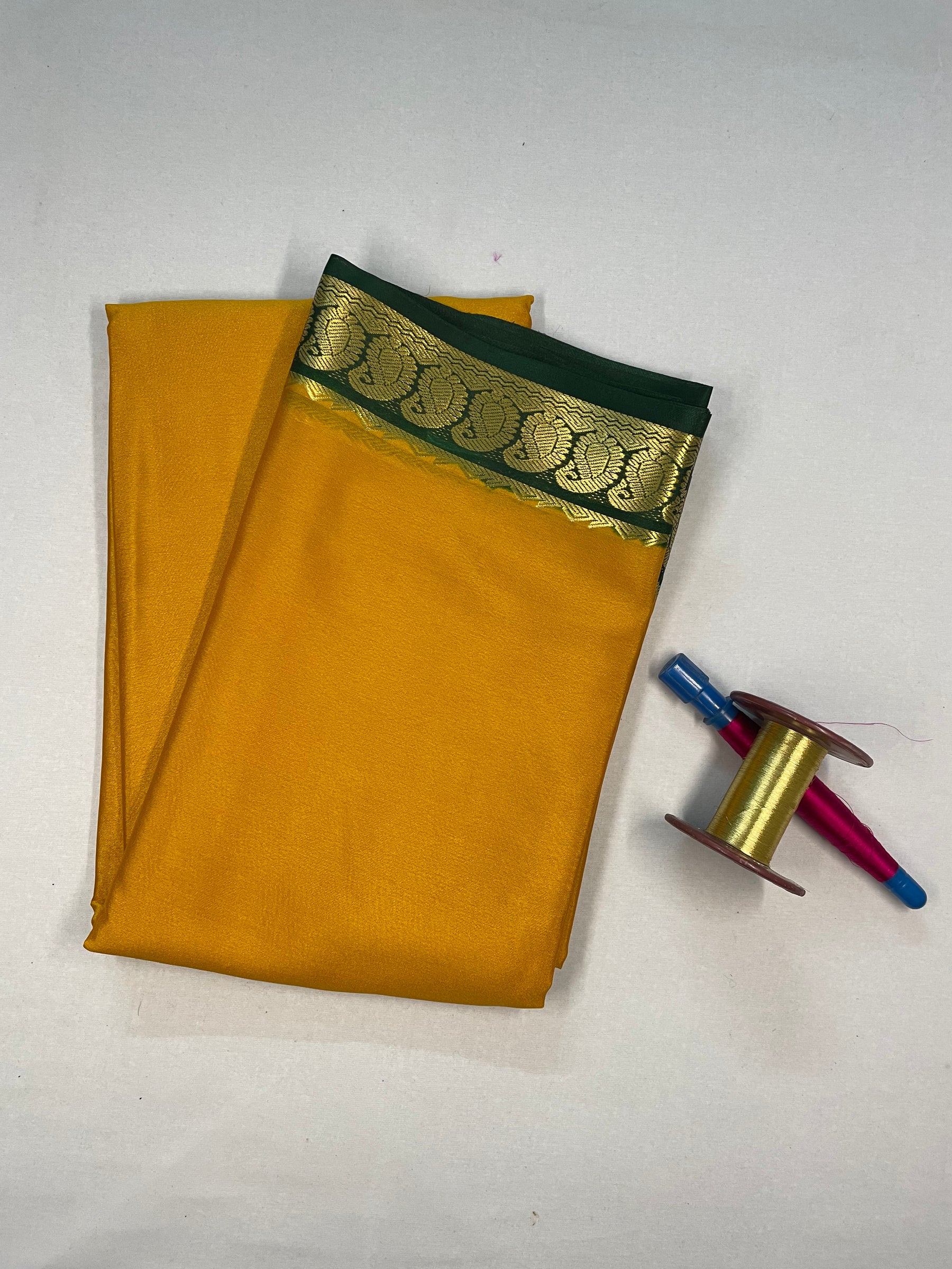 Pure Mysore Silk Crepe Saree