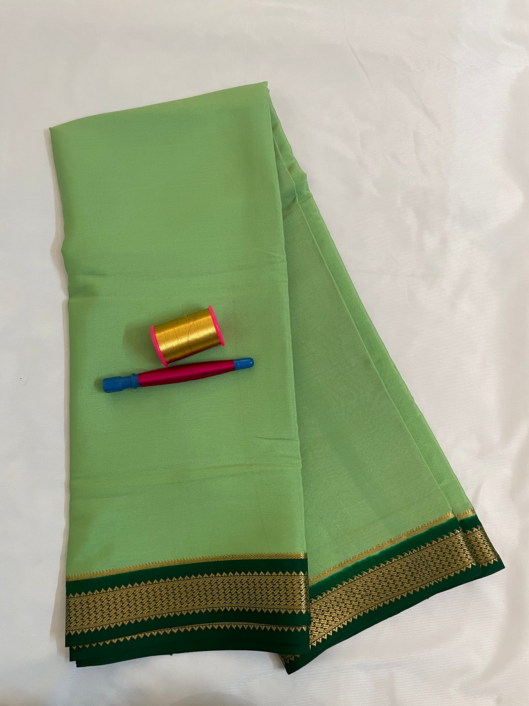 Mysore Crepe Silk Saree – 120 GSM
