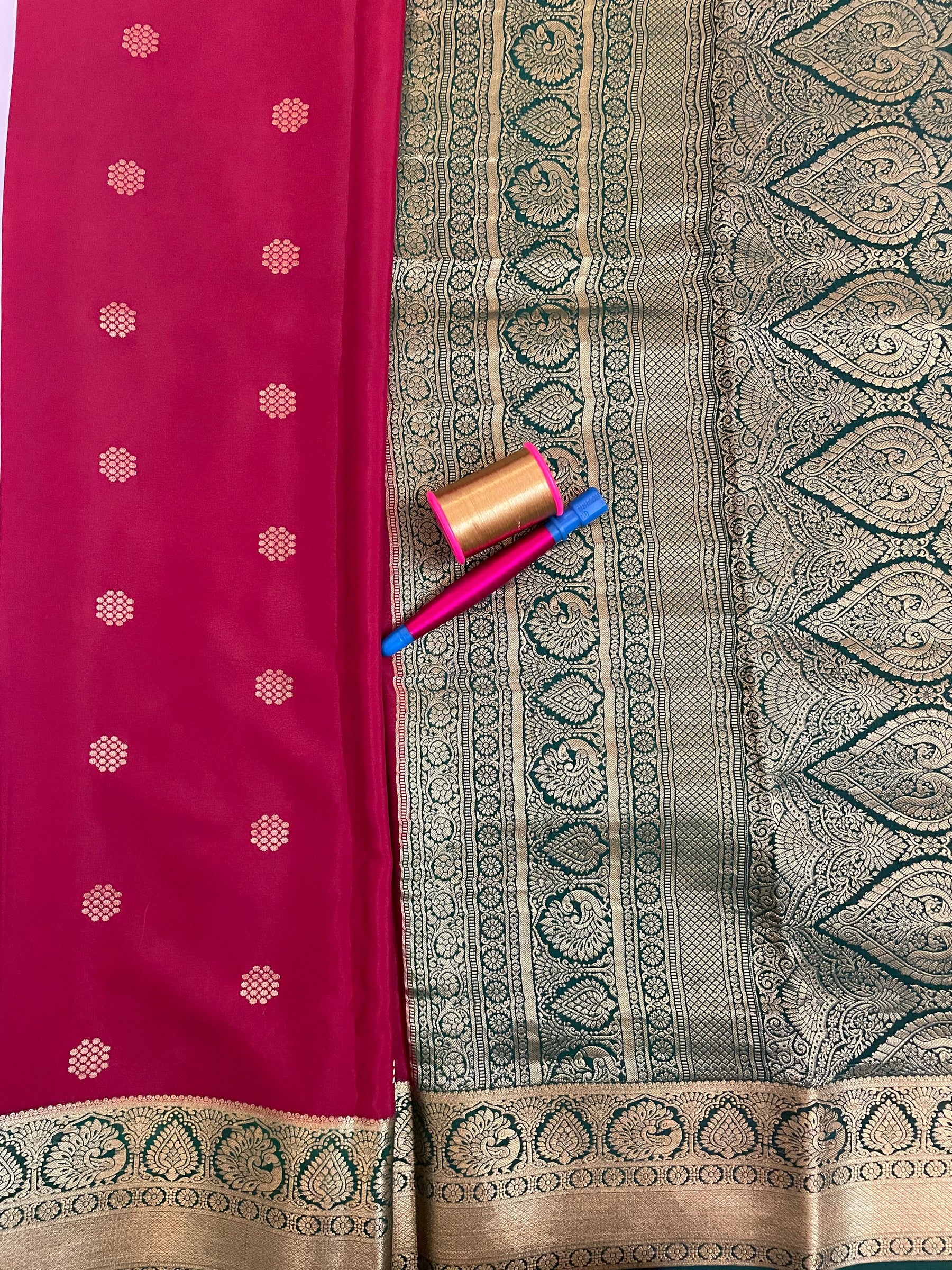 Rich Mysore Crepe Silk Saree
