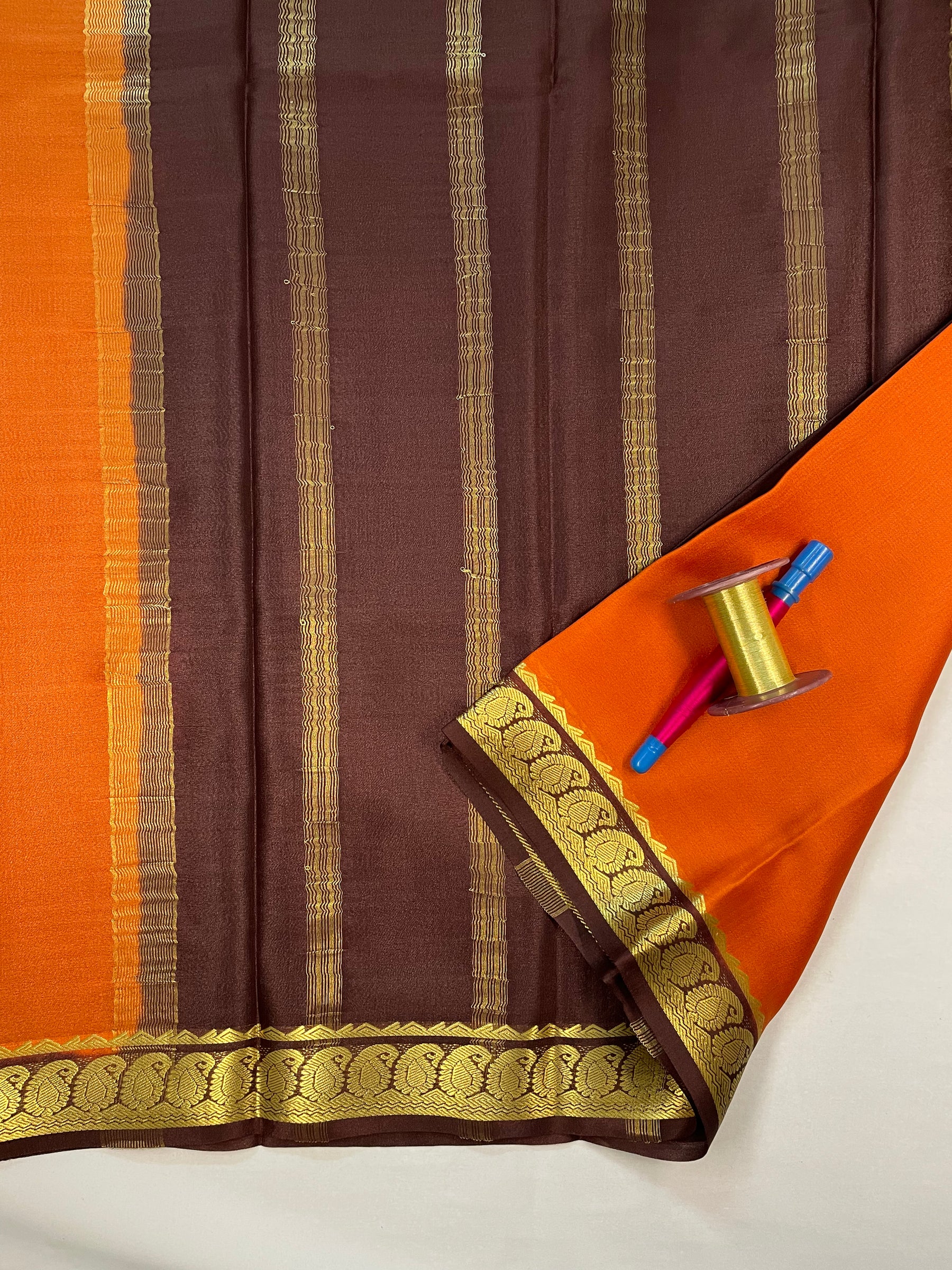 Pure Mysore Silk Crepe Saree