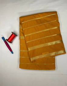 Semi Mysore Crepe Silk Saree