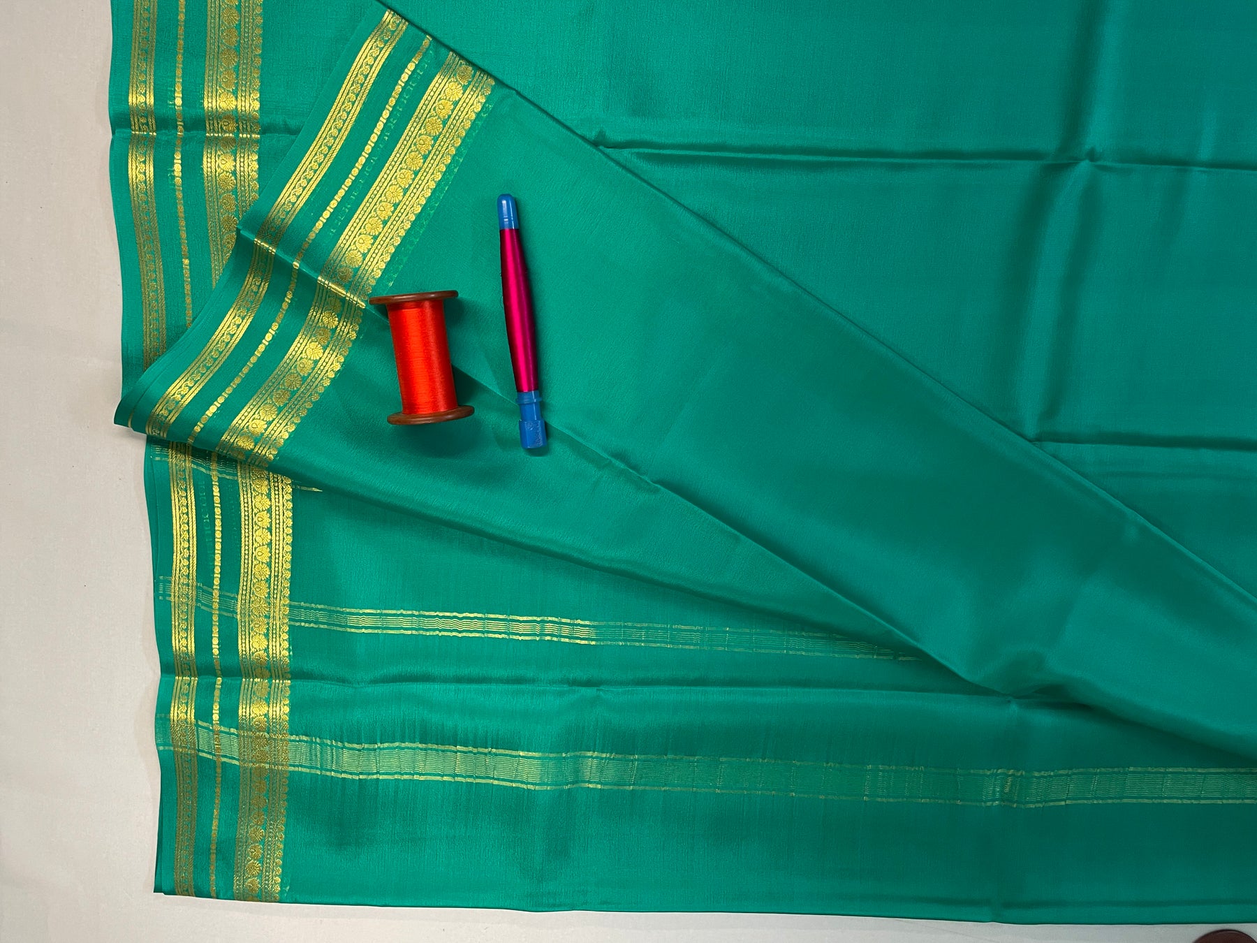 Pure Mysore Silk Crepe Saree