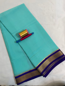 Mysore Crepe Silk Saree – 120 GSM