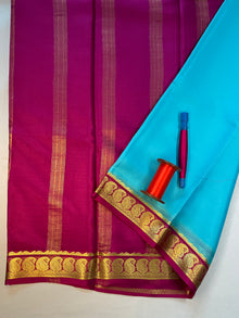 Pure Mysore Silk Crepe Saree