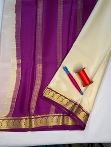 Pure Mysore Silk Crepe Saree