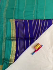 Striped Mysore Crepe Silk Saree