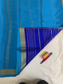 Striped Mysore Crepe Silk Saree