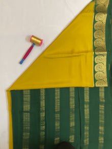 Mysore Crepe Silk Saree – Big Mango Border