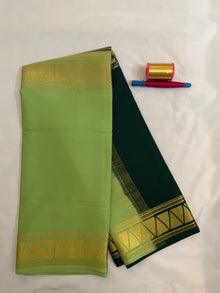 Mysore Crepe Silk Saree – Half and Half