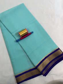 Mysore Crepe Silk Saree – 120 GSM